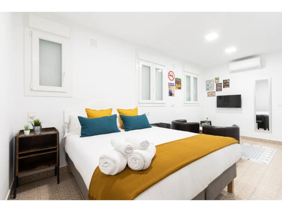Acogedor Y Silencioso Estudio M1 Embajadores Madrid Ngoại thất bức ảnh