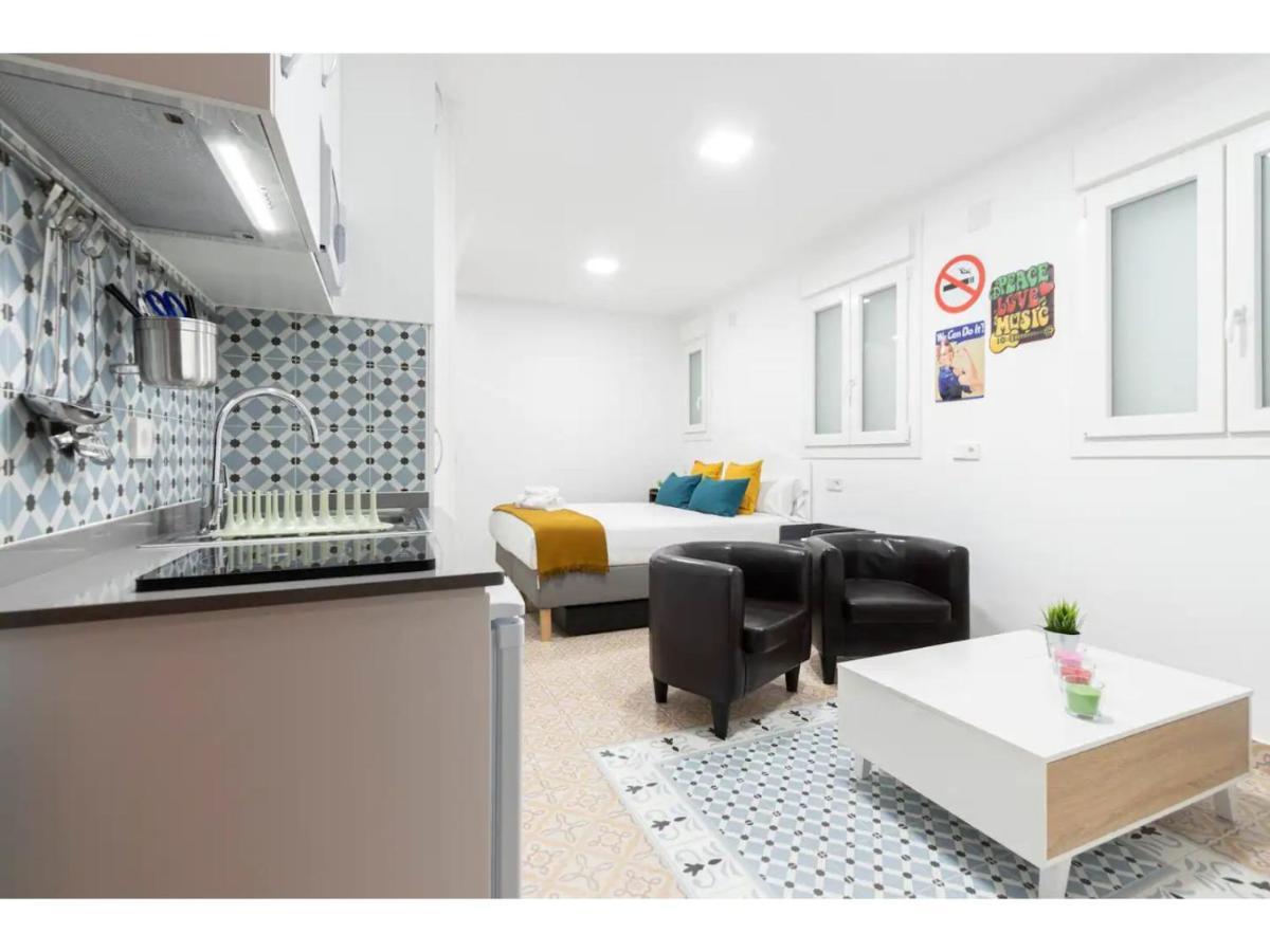 Acogedor Y Silencioso Estudio M1 Embajadores Madrid Ngoại thất bức ảnh